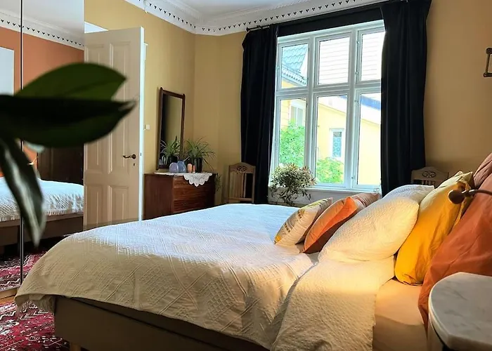 Spacious Historical Art Oasis In The Center Lejlighed Bergen