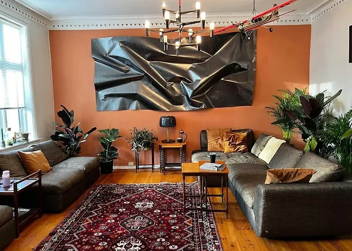 Lejlighed Spacious Historical Art Oasis In The Center Bergen